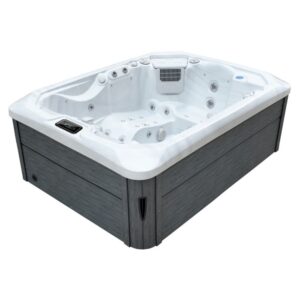 Outdoor Whirlpool für 3 Personen - Infinity White-Line