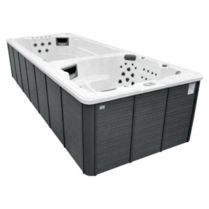 Outdoor Swimspa 6000 - seitliche Ansicht - für 6 Personen