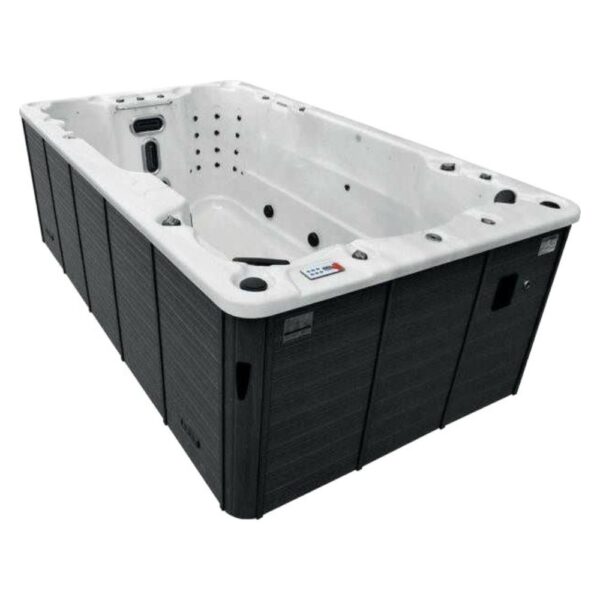 Outdoor Swimspa 3900 - seitliche Ansicht - für 5 Personen