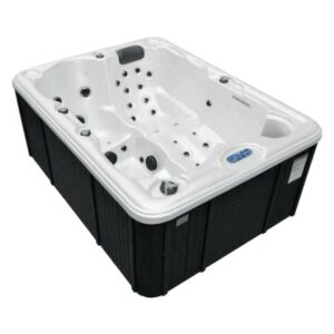 Outdoor Whirlpool für 2-3 Personen - Modell Malibu 1 - Ansicht von oben