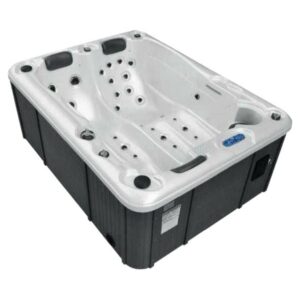 Outdoor Whirlpool für 2-3 Personen - Modell Malibu 2 - Ansicht von oben