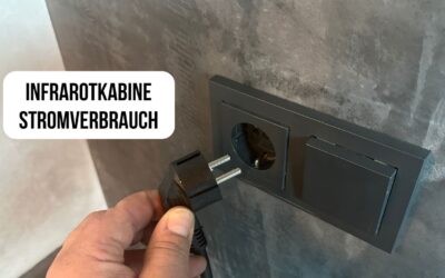 Infrarotkabine Stromverbrauch – Wie hoch sind Stromkosten?