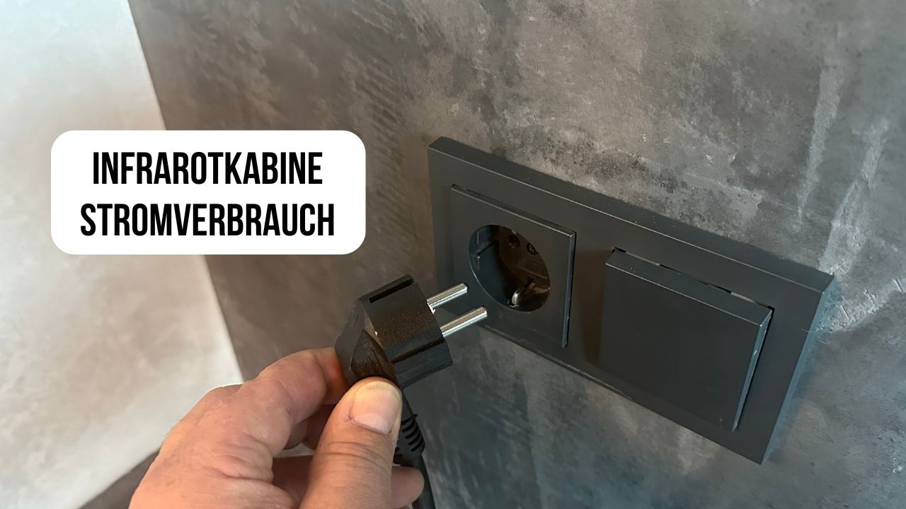 Infrarotkabine Stromverbrauch - Wie hoch ist der Stromverbrauch einer Infrarotkabine?